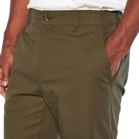 NWT Eddie Bauer Mens 36 X 32 Ripstop Casual Comfort Pants Asphalt & Olive Night - Picture 5 of 11